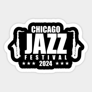 Chicago Jazz Festival 2024 Sticker